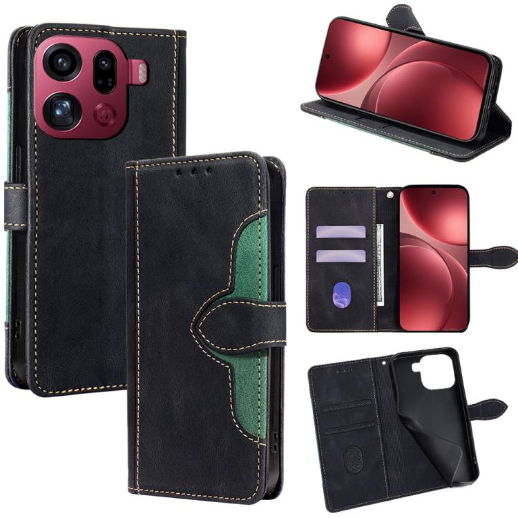 Custodia per telefono in pelle con fibbia magnetica Skin Feel, For OPPO Find X9 5G, For OPPO F31 5G, For OPPO Find X9 Pro 5G, For OPPO K13 Turbo Pro 5G, For OPPO Reno14 F 5G, For OPPO A5x 5G Global