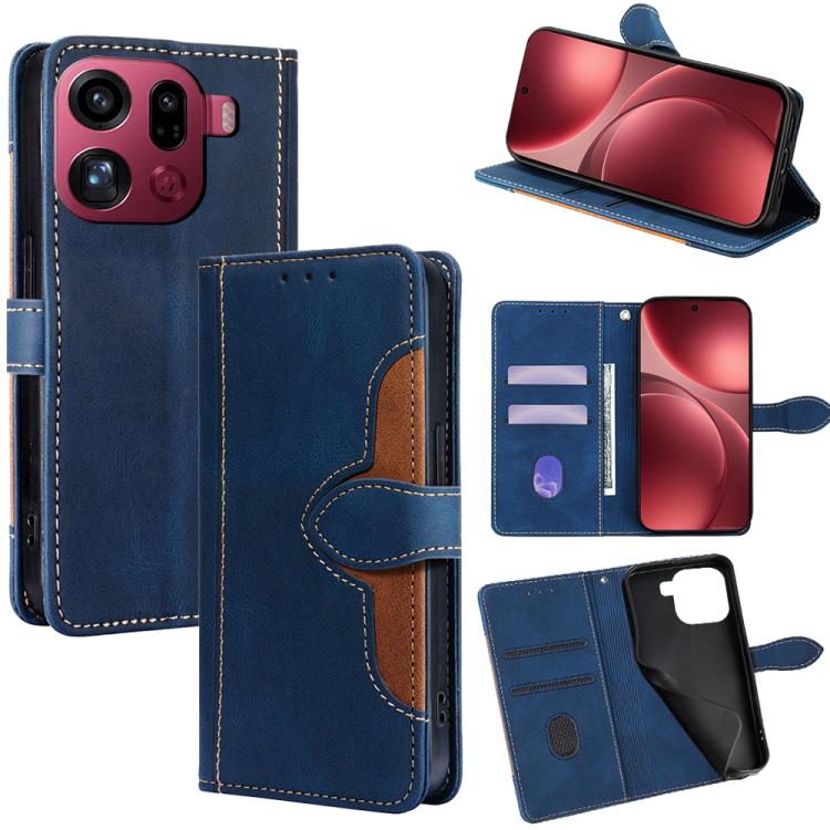 Custodia per telefono in pelle con fibbia magnetica Skin Feel, For OPPO Find X9 5G, For OPPO F31 5G, For OPPO Find X9 Pro 5G, For OPPO K13 Turbo Pro 5G, For OPPO Reno14 F 5G, For OPPO A5x 5G Global