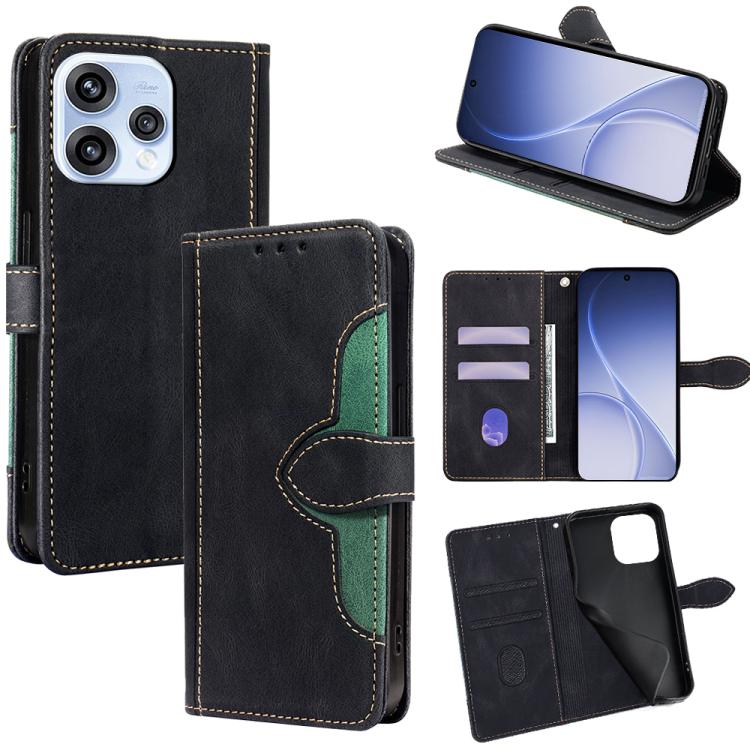 Custodia per telefono in pelle con fibbia magnetica Skin Feel, For OPPO Find X9s Pro 5G, For OPPO Find X9 Ultra 5G, For OPPO A6s 4G, For OPPO Reno15 F 5G, For OPPO A6x 4G Global, For OPPO Reno15 5G Global