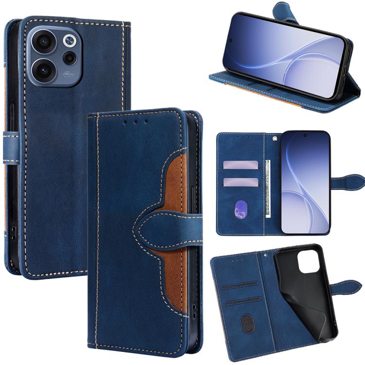 Custodia per telefono in pelle con fibbia magnetica Skin Feel, For OPPO Find X9s Pro 5G, For OPPO Find X9 Ultra 5G, For OPPO A6s 4G, For OPPO Reno15 F 5G, For OPPO A6x 4G Global, For OPPO Reno15 5G Global