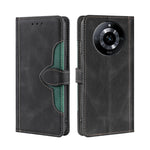 Custodia per telefono in pelle con fibbia magnetica Skin Feel, For Realme 12 Pro 5G, For Realme GT5 Pro 5G, For Realme 11 5G, For Realme 11 Pro / 11 Pro+ 5G, For Realme C65 4G, For Realme GT Neo5 SE