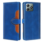 Custodia per telefono in pelle con fibbia magnetica Skin Feel, For Realme C75 4G / 14x 5G Global, For Realme 13 Pro 5G, For Realme C61 4G, For Realme GT Neo6 SE 5G, For Realme 12 5G, For Realme 12+ 5G