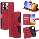 Custodia per telefono in pelle con fibbia magnetica Skin Feel, For Realme GT 7 5G Global, For Realme 14 5G Global, For Realme P3 Ultra 5G, For Realme P3 Pro 5G Global, For Realme 14 Pro+ 5G, For Realme 14 Pro 5G Global
