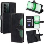 Custodia per telefono in pelle con fibbia magnetica Skin Feel, For Realme 16 Pro 5G, For Realme P4x 5G, For Realme C85 5G, For Realme C85 Pro 4G, For Realme 15T 5G Global, For Realme C71 4G