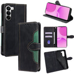 Custodia per telefono in pelle con fibbia magnetica Skin Feel, For Realme 16 Pro 5G, For Realme P4x 5G, For Realme C85 5G, For Realme C85 Pro 4G, For Realme 15T 5G Global, For Realme C71 4G