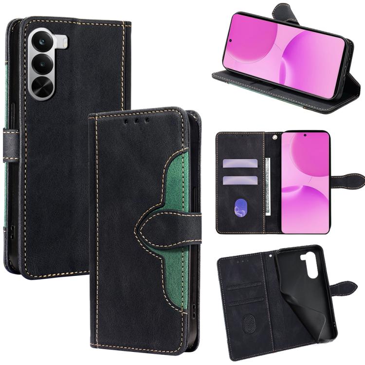 Custodia per telefono in pelle con fibbia magnetica Skin Feel, For Realme 16 Pro 5G, For Realme P4x 5G, For Realme C85 5G, For Realme C85 Pro 4G, For Realme 15T 5G Global, For Realme C71 4G