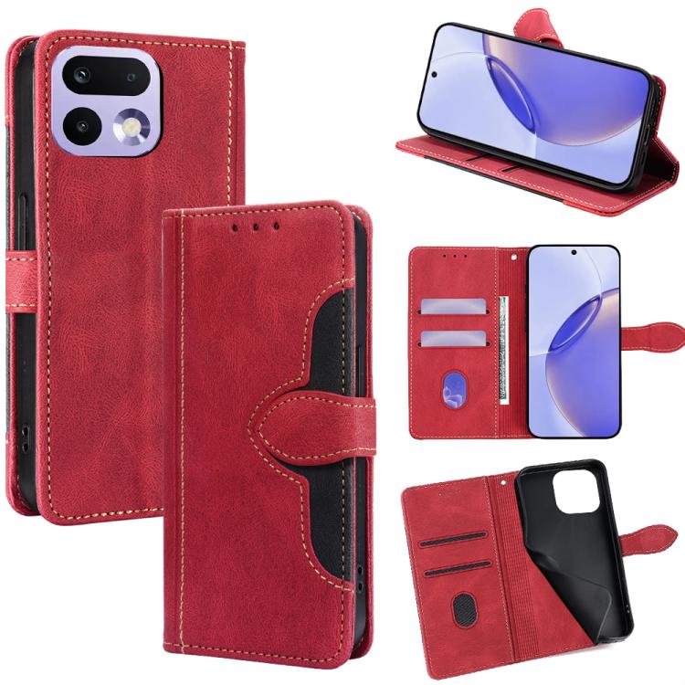 Custodia per telefono in pelle con fibbia magnetica Skin Feel, For Realme 16 Pro 5G, For Realme P4x 5G, For Realme C85 5G, For Realme C85 Pro 4G, For Realme 15T 5G Global, For Realme C71 4G