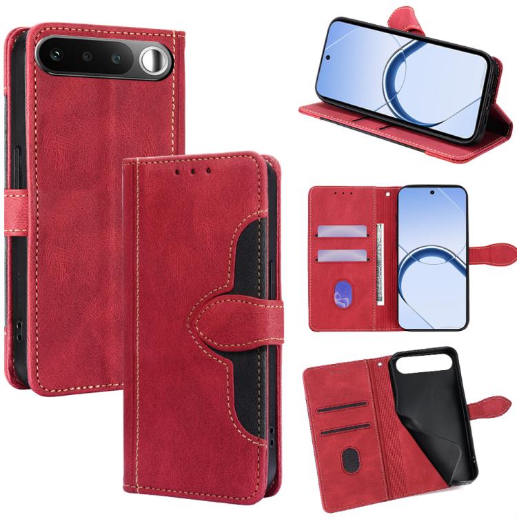 Custodia per telefono in pelle con fibbia magnetica Skin Feel, For Realme P4 Power 5G, For Realme Note 80 4G, For Realme C83 5G, For Realme Neo8 5G, For Realme 16 5G Global, For Realme 16 Pro+ 5G