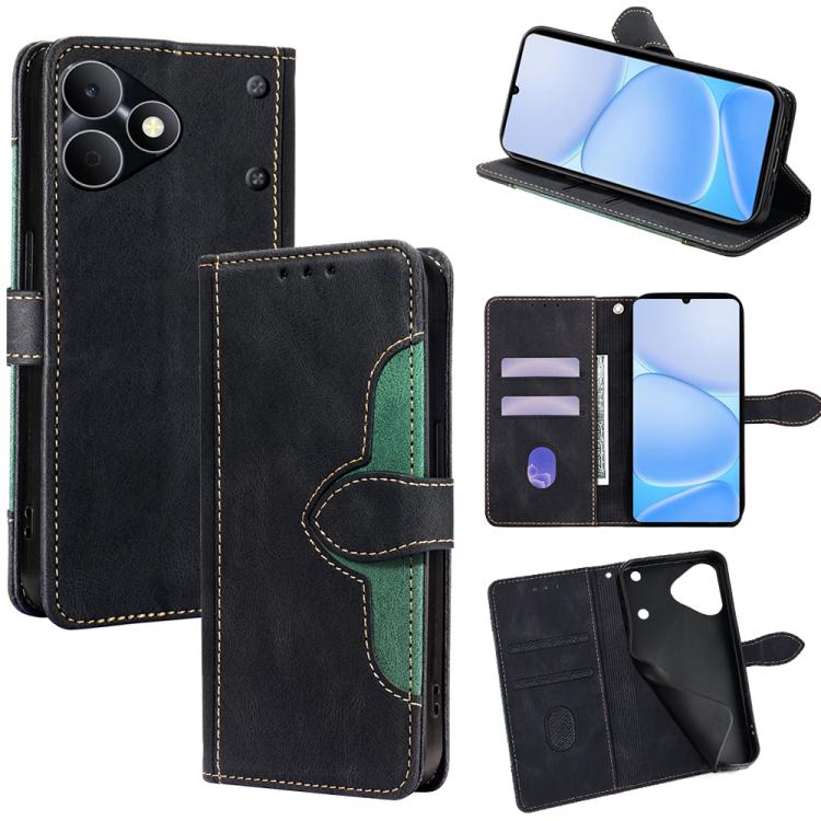 Custodia per telefono in pelle con fibbia magnetica Skin Feel, For Realme P4 Power 5G, For Realme Note 80 4G, For Realme C83 5G, For Realme Neo8 5G, For Realme 16 5G Global, For Realme 16 Pro+ 5G