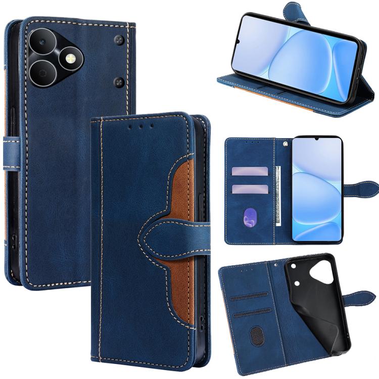 Custodia per telefono in pelle con fibbia magnetica Skin Feel, For Realme P4 Power 5G, For Realme Note 80 4G, For Realme C83 5G, For Realme Neo8 5G, For Realme 16 5G Global, For Realme 16 Pro+ 5G