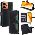 Custodia per telefono in pelle con fibbia magnetica Skin Feel, For Realme P4 Power 5G, For Realme Note 80 4G, For Realme C83 5G, For Realme Neo8 5G, For Realme 16 5G Global, For Realme 16 Pro+ 5G