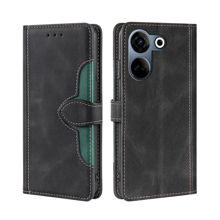 Custodia per telefono in pelle con fibbia magnetica Skin Feel, For Tecno Camon 20 Pro 4G