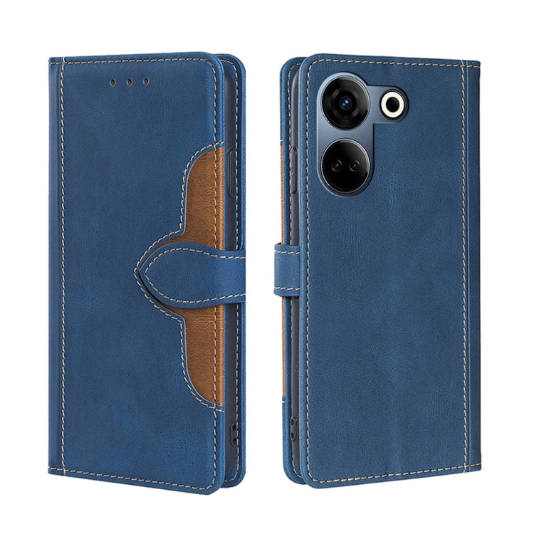 Custodia per telefono in pelle con fibbia magnetica Skin Feel, For Tecno Camon 20 Pro 4G