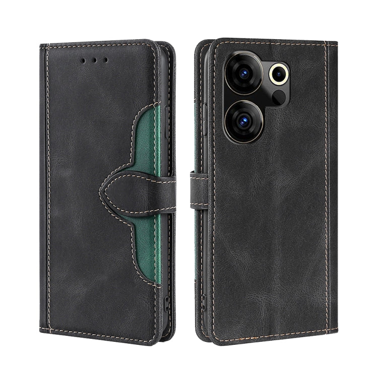 Custodia per telefono in pelle con fibbia magnetica Skin Feel, For Tecno Camon 30 Premier 5G, For Tecno Pova 6 Neo 4G, For Tecno Camon 30 Pro 5G, For Tecno Camon 30, For Tecno Camon 20 Premier 5G, For Tecno Camon 20 Pro 5G
