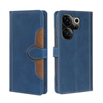 Custodia per telefono in pelle con fibbia magnetica Skin Feel, For Tecno Camon 30 Premier 5G, For Tecno Pova 6 Neo 4G, For Tecno Camon 30 Pro 5G, For Tecno Camon 30, For Tecno Camon 20 Premier 5G, For Tecno Camon 20 Pro 5G