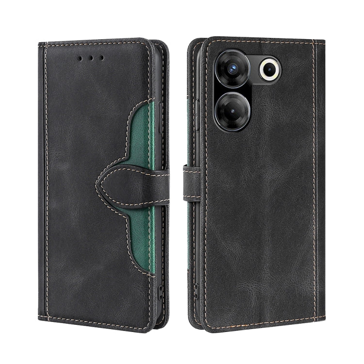 Custodia per telefono in pelle con fibbia magnetica Skin Feel, For Tecno Camon 30 Premier 5G, For Tecno Pova 6 Neo 4G, For Tecno Camon 30 Pro 5G, For Tecno Camon 30, For Tecno Camon 20 Premier 5G, For Tecno Camon 20 Pro 5G