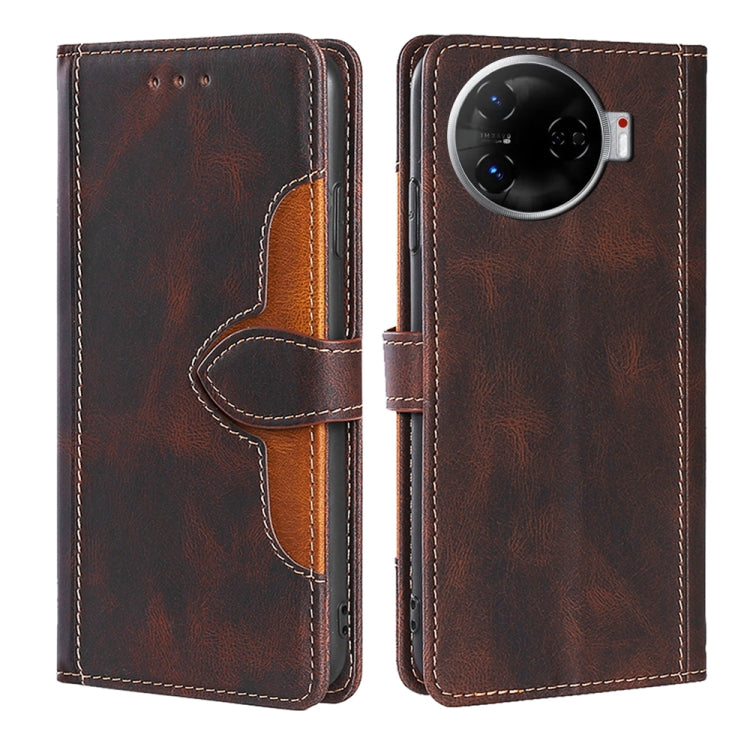 Custodia per telefono in pelle con fibbia magnetica Skin Feel, For Tecno Camon 30 Premier 5G, For Tecno Pova 6 Neo 4G, For Tecno Camon 30 Pro 5G, For Tecno Camon 30, For Tecno Camon 20 Premier 5G, For Tecno Camon 20 Pro 5G