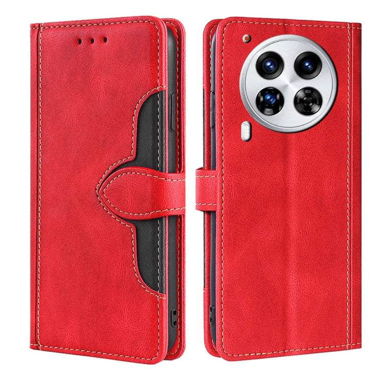 Custodia per telefono in pelle con fibbia magnetica Skin Feel, For Tecno Camon 30 Premier 5G, For Tecno Pova 6 Neo 4G, For Tecno Camon 30 Pro 5G, For Tecno Camon 30, For Tecno Camon 20 Premier 5G, For Tecno Camon 20 Pro 5G