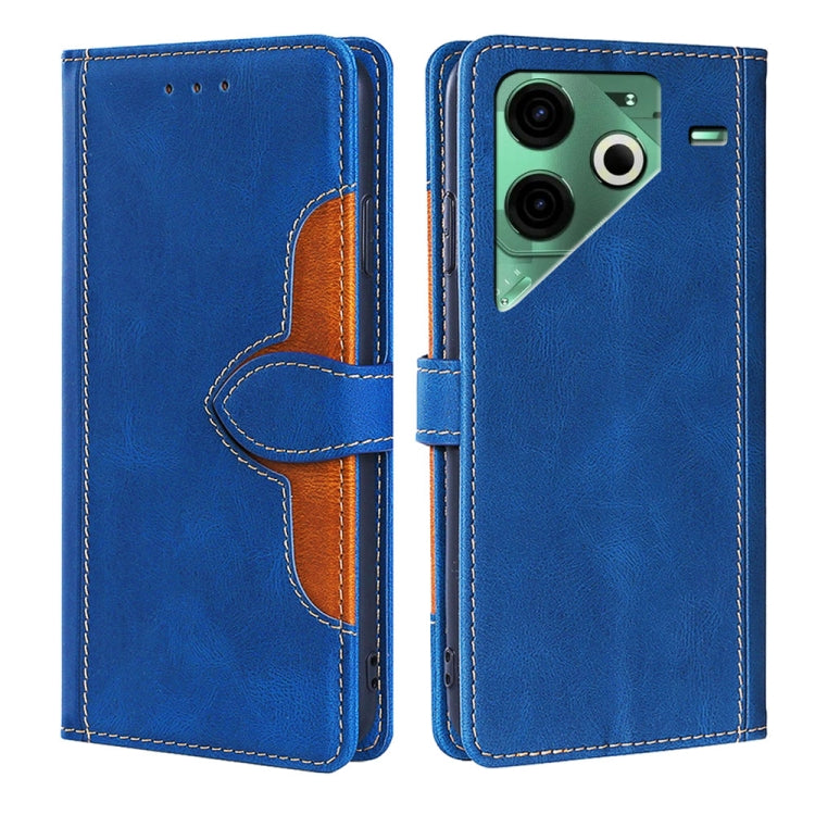 Custodia per telefono in pelle con fibbia magnetica Skin Feel, For Tecno Camon 30 Premier 5G, For Tecno Pova 6 Neo 4G, For Tecno Camon 30 Pro 5G, For Tecno Camon 30, For Tecno Camon 20 Premier 5G, For Tecno Camon 20 Pro 5G