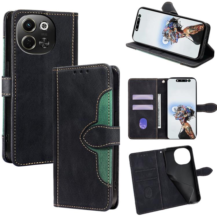 Custodia per telefono in pelle con fibbia magnetica Skin Feel, For Tecno Spark 40 Pro+ 4G, For Tecno Spark 40 Pro 4G, For Tecno Camon 40 Premier 5G, For Tecno Spark 30 4G, For Tecno Pova 6 Neo 5G, For Tecno Spark 30C 4G