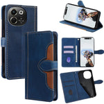Custodia per telefono in pelle con fibbia magnetica Skin Feel, For Tecno Spark 40 Pro+ 4G, For Tecno Spark 40 Pro 4G, For Tecno Camon 40 Premier 5G, For Tecno Spark 30 4G, For Tecno Pova 6 Neo 5G, For Tecno Spark 30C 4G