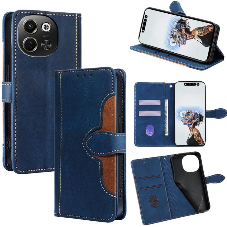 Custodia per telefono in pelle con fibbia magnetica Skin Feel, For Tecno Spark 40 Pro+ 4G, For Tecno Spark 40 Pro 4G, For Tecno Camon 40 Premier 5G, For Tecno Spark 30 4G, For Tecno Pova 6 Neo 5G, For Tecno Spark 30C 4G