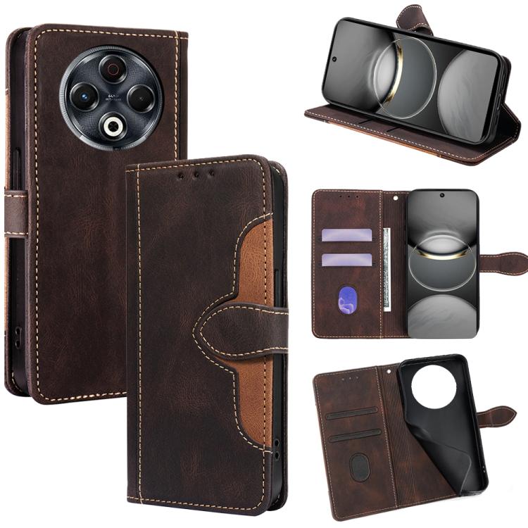 Custodia per telefono in pelle con fibbia magnetica Skin Feel, For Tecno Spark 40 Pro+ 4G, For Tecno Spark 40 Pro 4G, For Tecno Camon 40 Premier 5G, For Tecno Spark 30 4G, For Tecno Pova 6 Neo 5G, For Tecno Spark 30C 4G