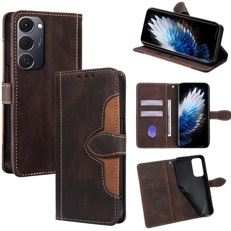 Custodia per telefono in pelle con fibbia magnetica Skin Feel, For Tecno Spark 40 Pro+ 4G, For Tecno Spark 40 Pro 4G, For Tecno Camon 40 Premier 5G, For Tecno Spark 30 4G, For Tecno Pova 6 Neo 5G, For Tecno Spark 30C 4G