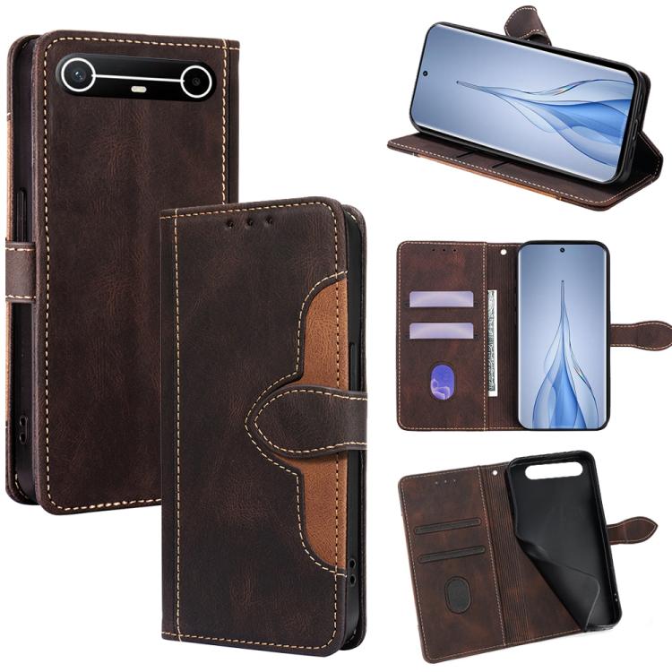 Custodia per telefono in pelle con fibbia magnetica Skin Feel, For Tecno Pova Curve 2 5G, For Tecno Camon 50 Pro 4G, For Tecno Camon 50 4G, For Tecno Pova Slim 5G / Spark Slim 4G, For Tecno Pova 7 Pro, For Tecno Pova 7 5G