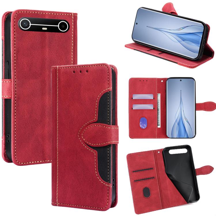 Custodia per telefono in pelle con fibbia magnetica Skin Feel, For Tecno Pova Curve 2 5G, For Tecno Camon 50 Pro 4G, For Tecno Camon 50 4G, For Tecno Pova Slim 5G / Spark Slim 4G, For Tecno Pova 7 Pro, For Tecno Pova 7 5G