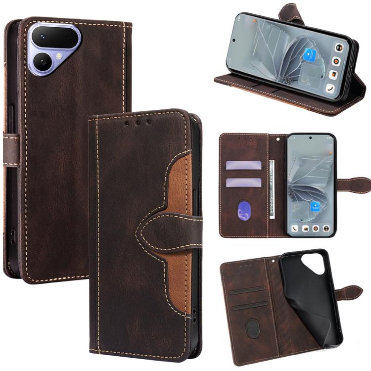 Custodia per telefono in pelle con fibbia magnetica Skin Feel, For Tecno Pova Curve 2 5G, For Tecno Camon 50 Pro 4G, For Tecno Camon 50 4G, For Tecno Pova Slim 5G / Spark Slim 4G, For Tecno Pova 7 Pro, For Tecno Pova 7 5G