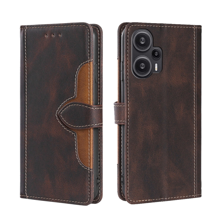 Custodia portafoglio in pelle con fibbia magnetica per Xiaomi Red