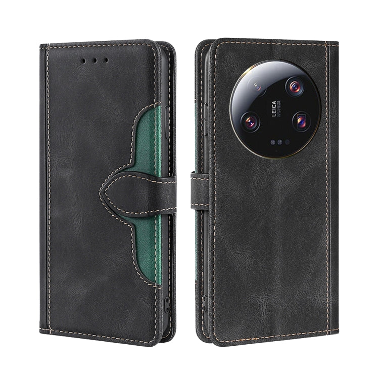 Custodia portafoglio in pelle con fibbia magnetica per Xiaomi Red