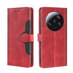 Custodia portafoglio in pelle con fibbia magnetica per Xiaomi Red