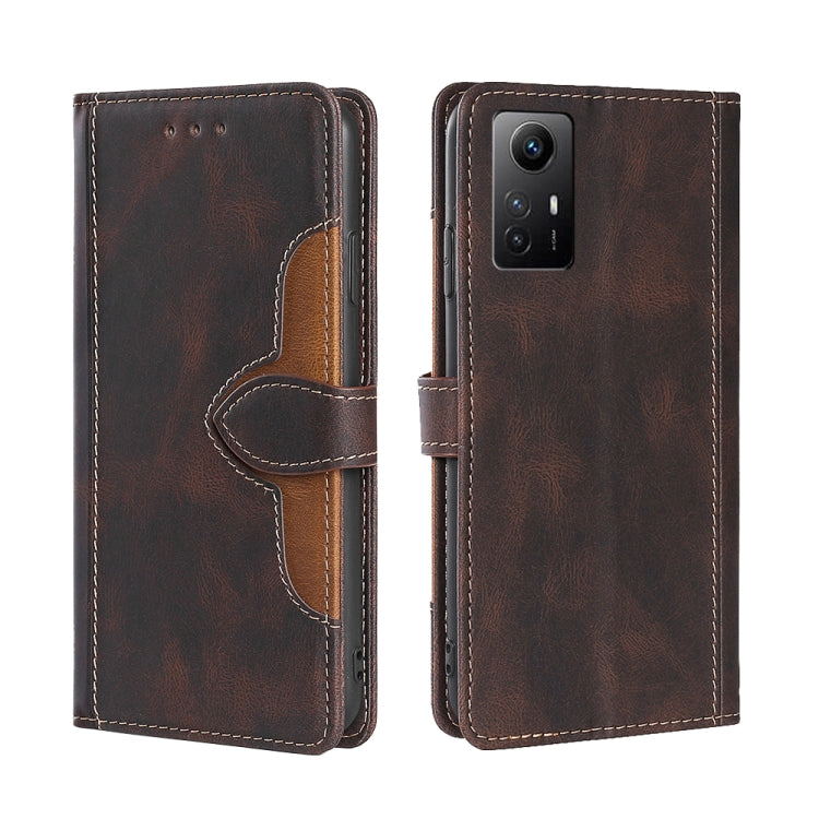 Custodia portafoglio in pelle con fibbia magnetica per Xiaomi Red