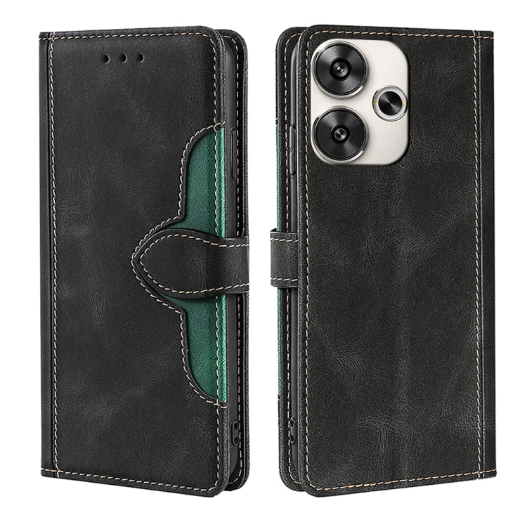 Custodia per telefono in pelle con fibbia magnetica Skin Feel, For Xiaomi Redmi Turbo 3 5G, For Xiaomi Civi 4 Pro, For Xiaomi Redmi A3 4G, For Xiaomi Redmi Note 13 4G, For Xiaomi Redmi Note 13R Pro 5G, For Xiaomi Redmi 12 4G