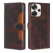 Custodia per telefono in pelle con fibbia magnetica Skin Feel, For Xiaomi Redmi Turbo 3 5G, For Xiaomi Civi 4 Pro, For Xiaomi Redmi A3 4G, For Xiaomi Redmi Note 13 4G, For Xiaomi Redmi Note 13R Pro 5G, For Xiaomi Redmi 12 4G