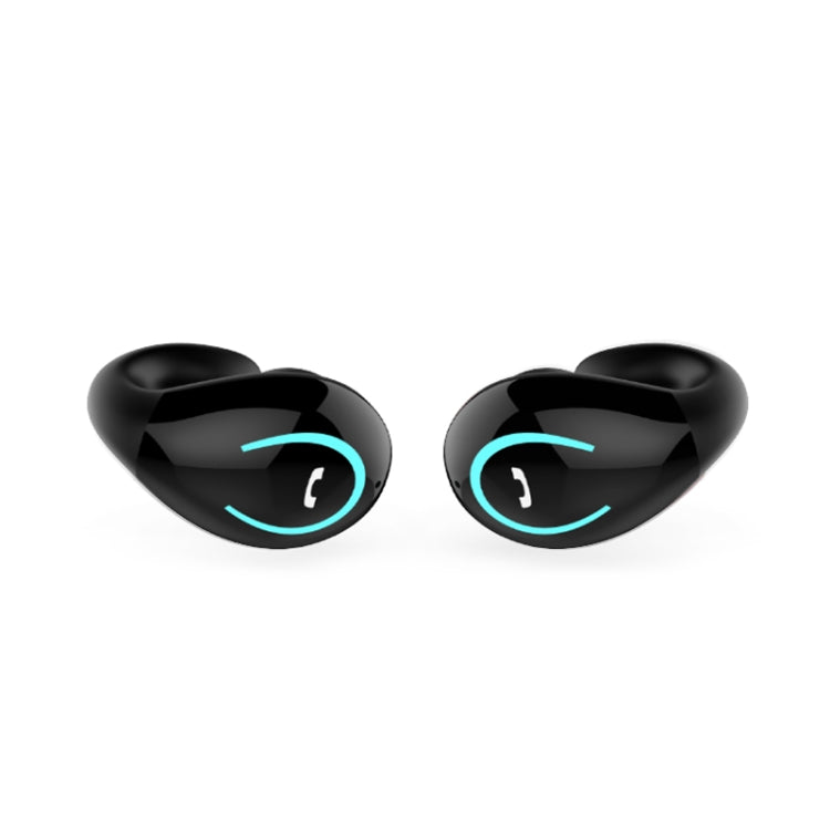 YX08 Auricolari Bluetooth V5.0 stereo con gancio per l'orecchio ultraleggeri, Binaural, Double