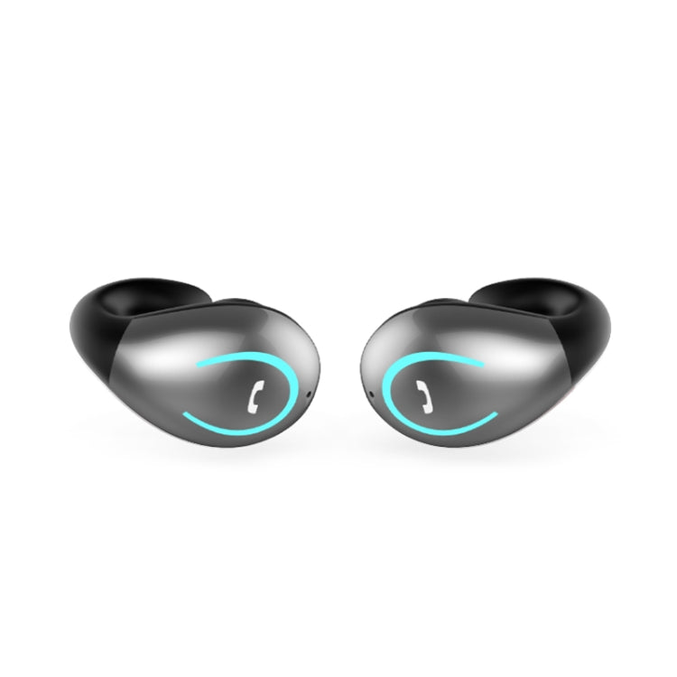 YX08 Auricolari Bluetooth V5.0 stereo con gancio per l'orecchio ultraleggeri, Binaural, Double
