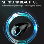 YX08 Auricolari Bluetooth V5.0 stereo con gancio per l'orecchio ultraleggeri, Binaural, Double