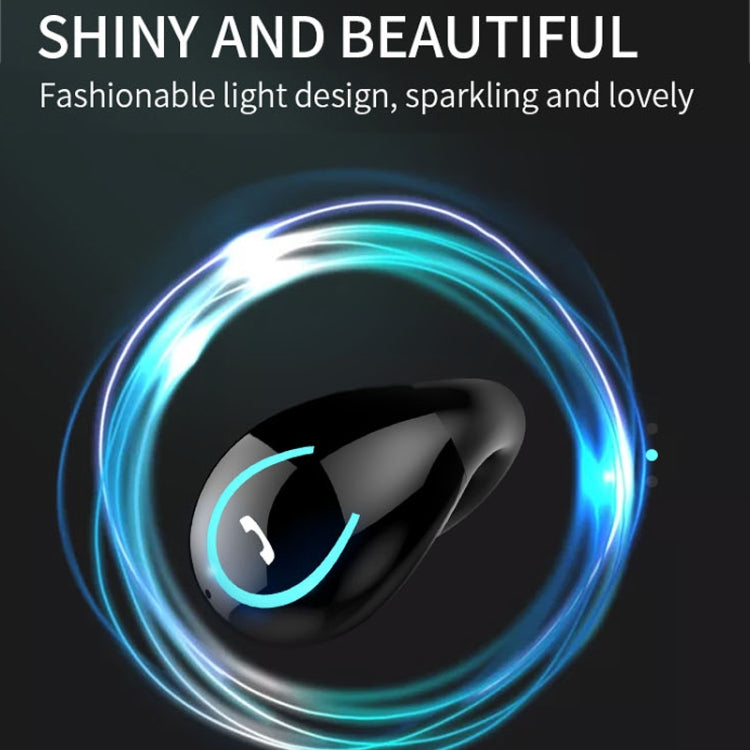 YX08 Auricolari Bluetooth V5.0 stereo con gancio per l'orecchio ultraleggeri, Binaural, Double