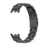Cinturino per orologio in acciaio inossidabile con tre perline Mijobs, For Xiaomi Smart Band 10 / 9 / 8