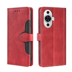 Custodia per telefono in pelle con fibbia magnetica Skin Feel, For Huawi Enjoy 60X, For Huawei nova 11 Pro 4G / 11 Ultra 4G, For Huawei nova 11 4G