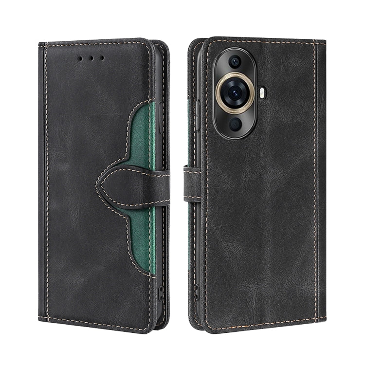 Custodia per telefono in pelle con fibbia magnetica Skin Feel, For Huawi Enjoy 60X, For Huawei nova 11 Pro 4G / 11 Ultra 4G, For Huawei nova 11 4G