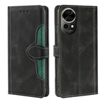 Custodia per telefono in pelle con fibbia magnetica Skin Feel, For Huawei Pura 70 Pro / 70 Pro+ 5G, For Huawei Pura 70 Ultra 5G, For Huawei nova 12i 4G, For Huawei Pura 70 5G, For Huawei nova 12 5G, For Huawei Enjoy 60 Pro / nova 11i