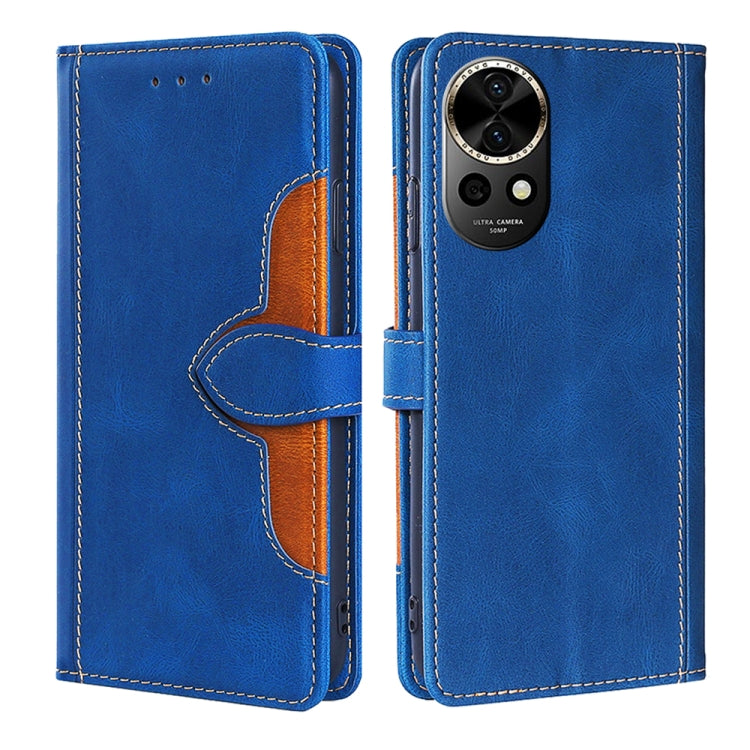 Custodia per telefono in pelle con fibbia magnetica Skin Feel, For Huawei Pura 70 Pro / 70 Pro+ 5G, For Huawei Pura 70 Ultra 5G, For Huawei nova 12i 4G, For Huawei Pura 70 5G, For Huawei nova 12 5G, For Huawei Enjoy 60 Pro / nova 11i