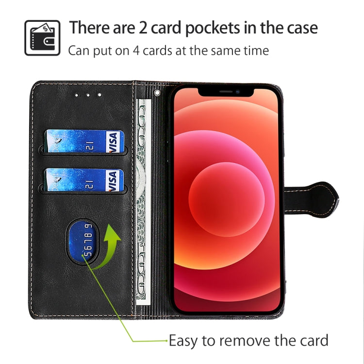 Custodia per telefono in pelle con fibbia magnetica Skin Feel, For Huawei Pura 70 Pro / 70 Pro+ 5G, For Huawei Pura 70 Ultra 5G, For Huawei nova 12i 4G, For Huawei Pura 70 5G, For Huawei nova 12 5G, For Huawei Enjoy 60 Pro / nova 11i