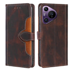 Custodia per telefono in pelle con fibbia magnetica Skin Feel, For Huawei Pura 70 Pro / 70 Pro+ 5G, For Huawei Pura 70 Ultra 5G, For Huawei nova 12i 4G, For Huawei Pura 70 5G, For Huawei nova 12 5G, For Huawei Enjoy 60 Pro / nova 11i
