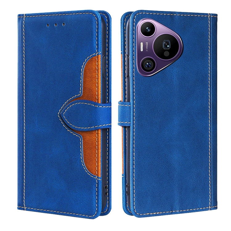 Custodia per telefono in pelle con fibbia magnetica Skin Feel, For Huawei Pura 70 Pro / 70 Pro+ 5G, For Huawei Pura 70 Ultra 5G, For Huawei nova 12i 4G, For Huawei Pura 70 5G, For Huawei nova 12 5G, For Huawei Enjoy 60 Pro / nova 11i