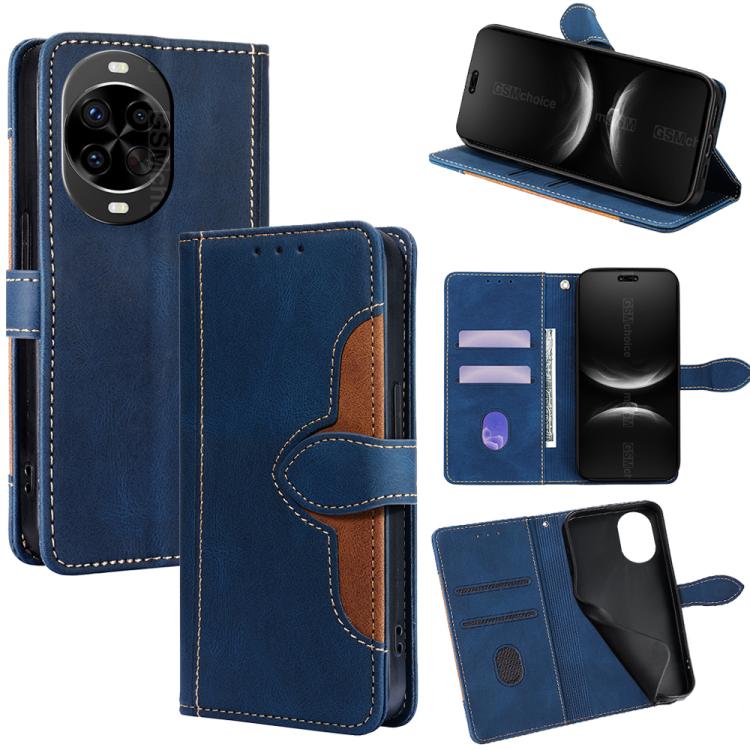 Custodia per telefono in pelle con fibbia magnetica Skin Feel, For Huawei Mate 80 5G, For Huawei Maimang 40 5G, For Huawei Pura 80 5G, For Huawei nova 14 Ultra 5G, For Huawei nova 14 Pro 5G, For Huawei nova 14 5G